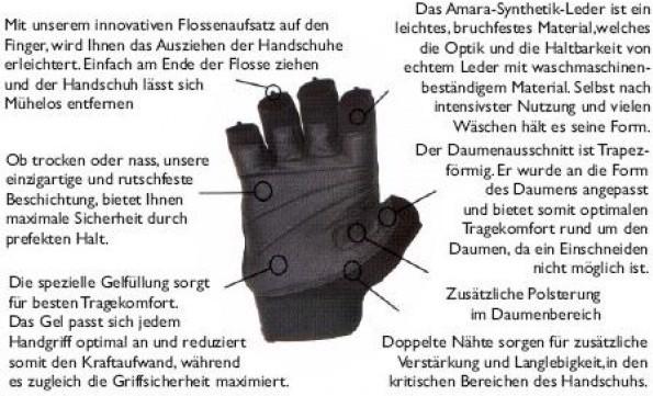 Produktbild Schiek Lifting Gloves Model 540 Platinum Serie BLACK (L)