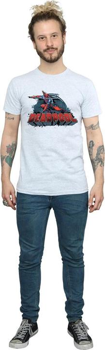 Image du produit - T-shirt DEADPOOL SWORD LOGO - Homme (S)