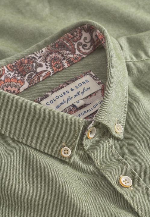 Immagine prodotto Colours & Sons Camicia a maniche lunghe Twill spazzolato (M)
