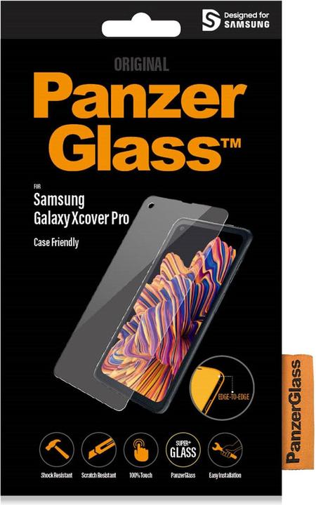 Productafbeelding PanzerGlass Geval Vriendelijk (1 Stuk, Samsung Galaxy Xcover Pro)