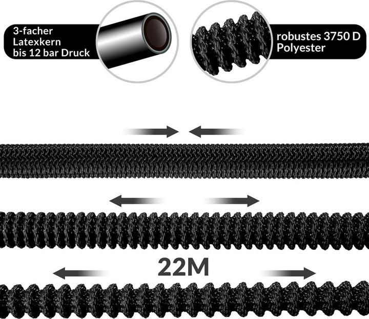 Immagine prodotto Gardebruk Tubo da giardino (22 m, 19.05 mm)