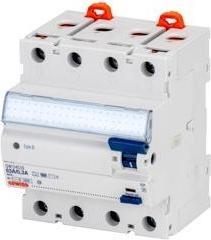 Image du produit Gewiss GWD4539 SD FI 63/0.3 4P B (IR) 4TE Disjoncteur différentiel
