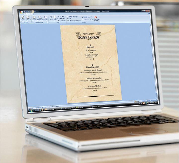 Actual product image Sigel Structure paper (200 g/m², 50 x, A4)