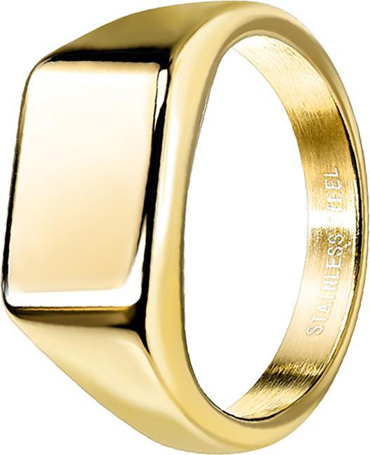 Actual product image Star Piercing Ring gold-plated square flat (57, 950 Platinum)