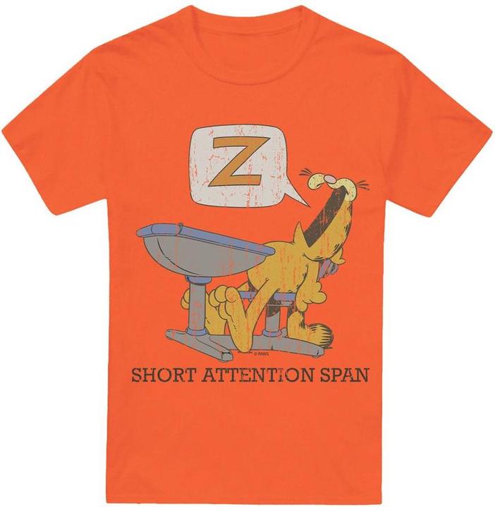 Immagine prodotto Garfield Attention Span Maglietta Uomo (4XL)