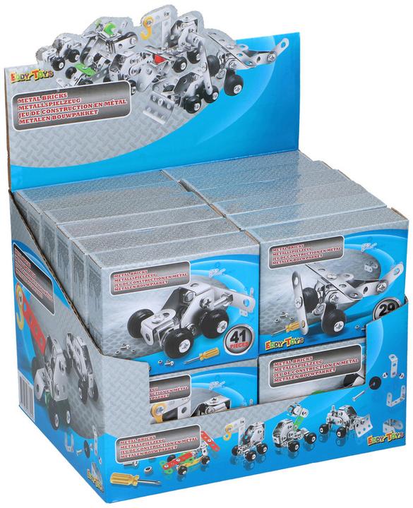 Immagine prodotto Eddy Toys Mattoncini di metallo piccoli assortiti