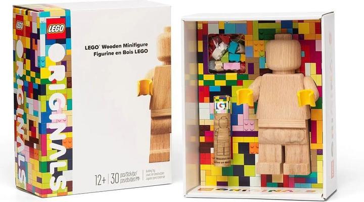 Actual product image LEGO WOODEN MINIFIGURE FSC 100% (41058501, LEGO Rare Sets)
