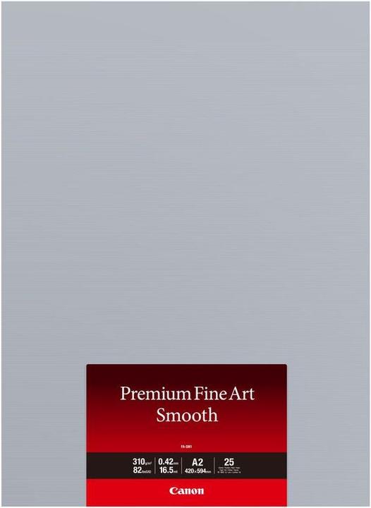 Actual product image Canon Premium Fine Art Smooth (310 g/m², 25 x, A2)