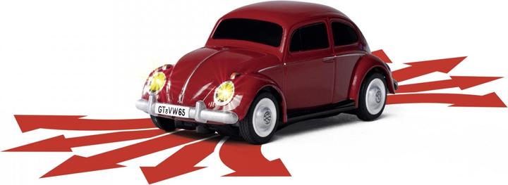 Actual product image Carson 1:87 VW Beetle red 2.4G 100% RTR (RTR Ready-to-Run)