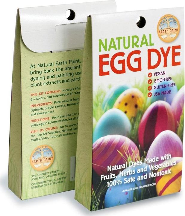 Produktbild Natural Earth Paint Natürliche Eierfarbe aus Obst, Gemüse und Blumenextrakten