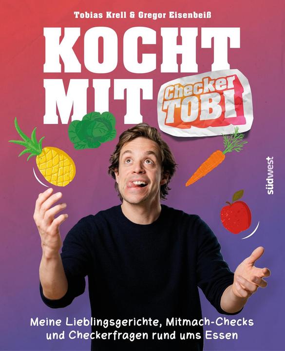 Produktbild Kocht mit Checker Tobi - Meine Lieblingsgerichte, Mitmach- (Deutsch, Gregor Eisenbeiss, Tobias Krell, 2023)