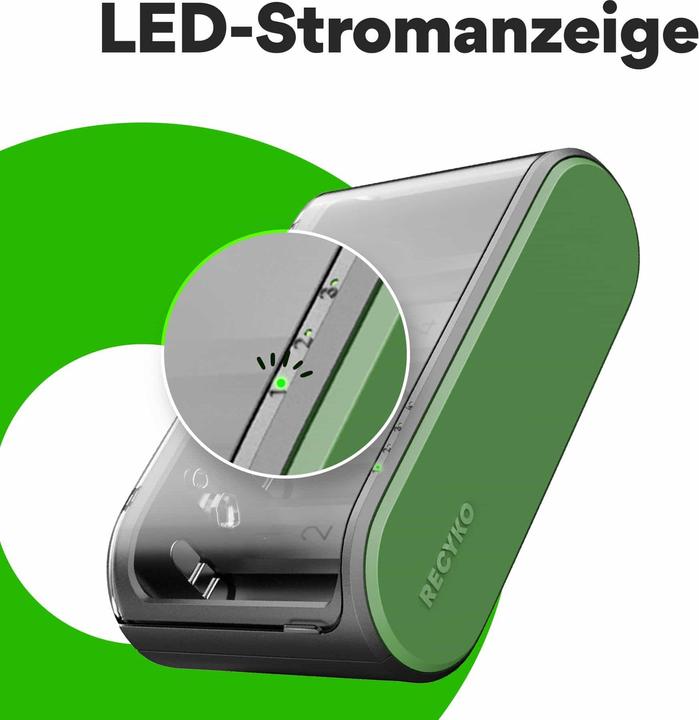 Produktbild GP Batteries Battery Recharger (1 Stk., AA, AAA, C, D, Akku)