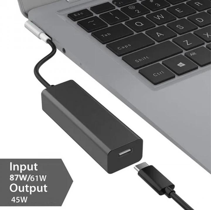 Produktbild PowerGuard USB-C MagSafe Adapter Converter L-Style (45W)