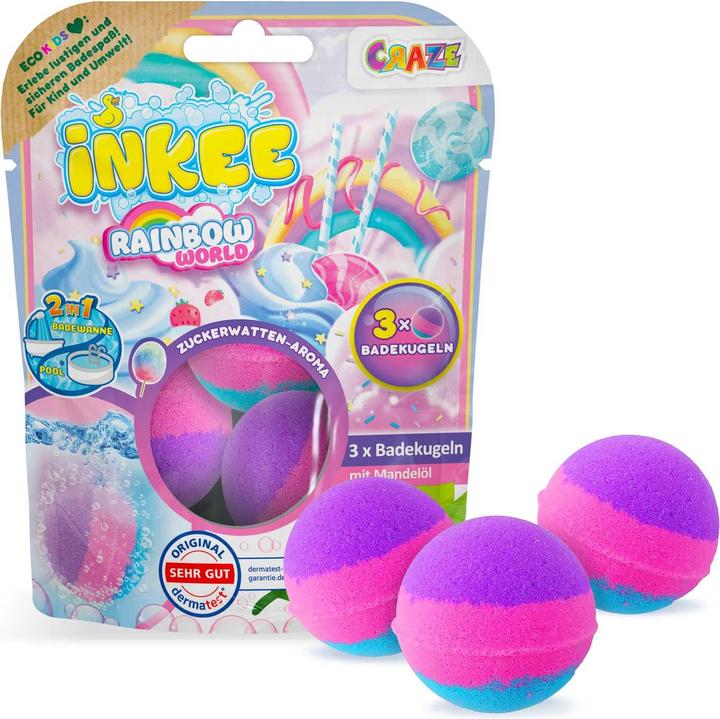 Immagine prodotto Craze Il mondo arcobaleno di Inkee (Bombe da bagno)