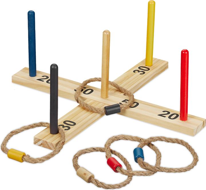 Immagine prodotto Relaxdays Gioco del lancio dell'anello