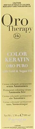 Produktbild Fanola Color Keratin Oro Puro 7/34 Rubio Dorado Cobre 100ml (7.34 Blonde Gold-Plated)