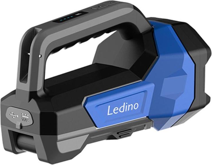 Actual product image Ledino LED rechargeable hand lamp Wahren mobile lamp 1000lm, Li-ion battery 3.65 V / 8 Ah (1 lm)