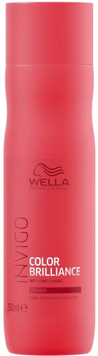 Wella INVIGO Color Brilliance Color Protection Shampoo Coarse (250 ml, Flüssiges Shampoo)