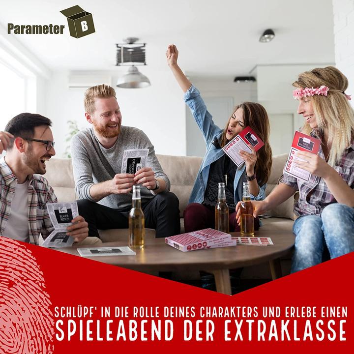 Actual product image Parameter B PARPB001 - Der Mörder ist immer der Gärtner - Krimi-Dinner Spiel, 4 Spieler, 16 Jahren (DE-Ausgabe) (German)