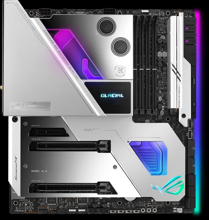 Actual product image ASUS ROG Maximus XIII Extreme Glacial (LGA 1200, Intel Z590, E-ATX)