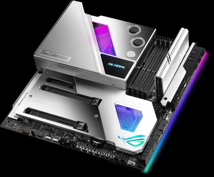 Actual product image ASUS ROG Maximus XIII Extreme Glacial (LGA 1200, Intel Z590, E-ATX)