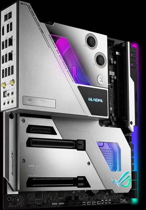 Actual product image ASUS ROG Maximus XIII Extreme Glacial (LGA 1200, Intel Z590, E-ATX)