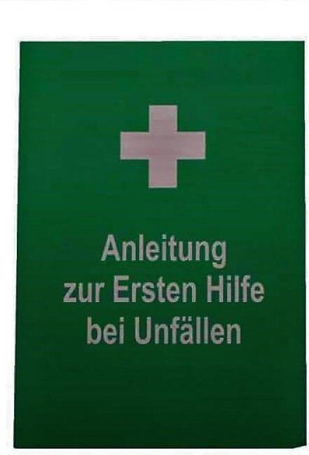 Leina Anleitung zur Ersten Hilfe, DIN A6