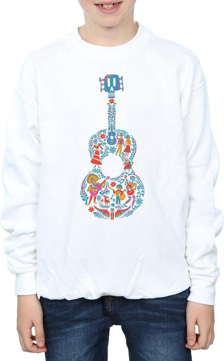 Immagine prodotto Disney Coco Guitar Pattern Felpa Ragazzi (128)