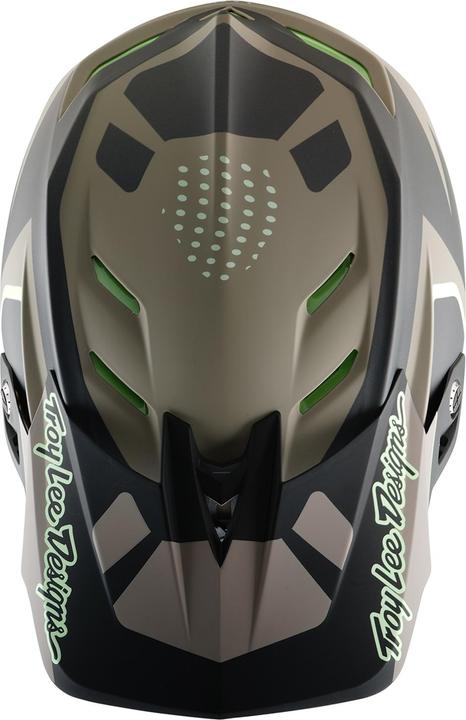 Actual product image Troy Lee Designs D4 Composite MIPS Helmet, Optic, timber, M | 57-58cm