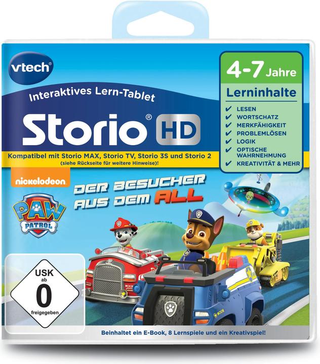 VTech Storio educational game: Paw Patrol HD (German)