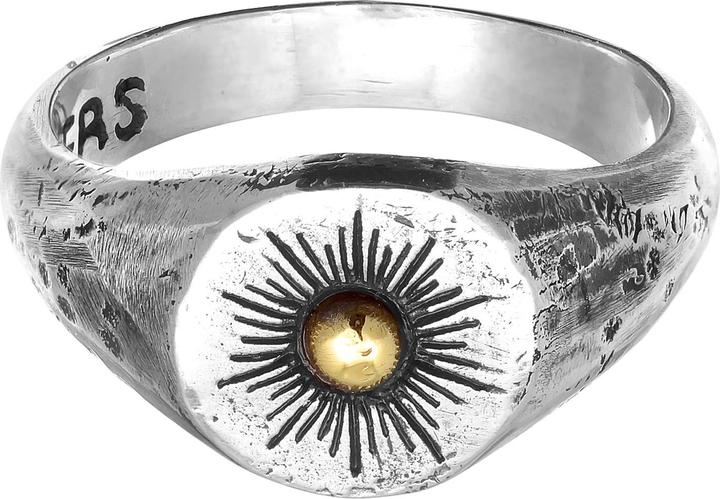 Produktbild Haze & Glory Siegelring, Sonne (66, 925 Silber)