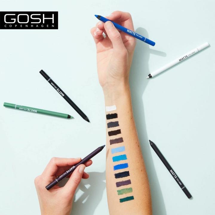 Image du produit Gosh Crayon pour les yeux MATTE #008-crazy blue (008 Crazy Blue)