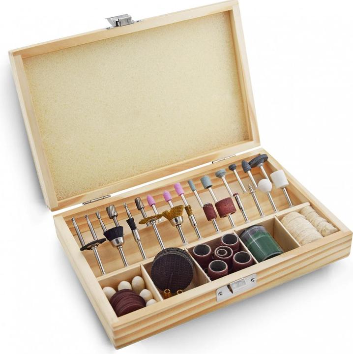 Produktbild Markmüller BAMATO - Dekupiersäge DEK-1600V inkl. 10 Sägeblätter und 103 tlg. Werkzeug-Set