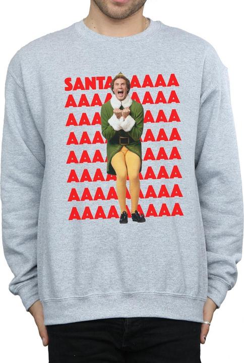 Produktbild Elf Buddy Santa Scream Sweatshirt (XL)