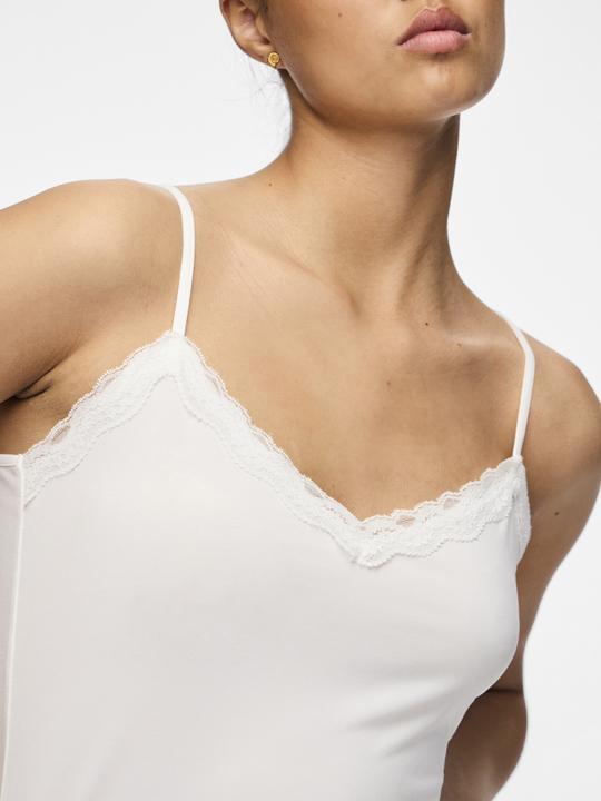 Actual product image Pieces Lace Strappy Top (XL)