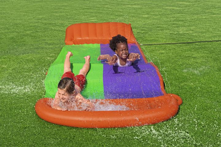Image du produit Bestway H2OGO! Tapis de glisse 2 pistes SplashCoaster 4,88 m