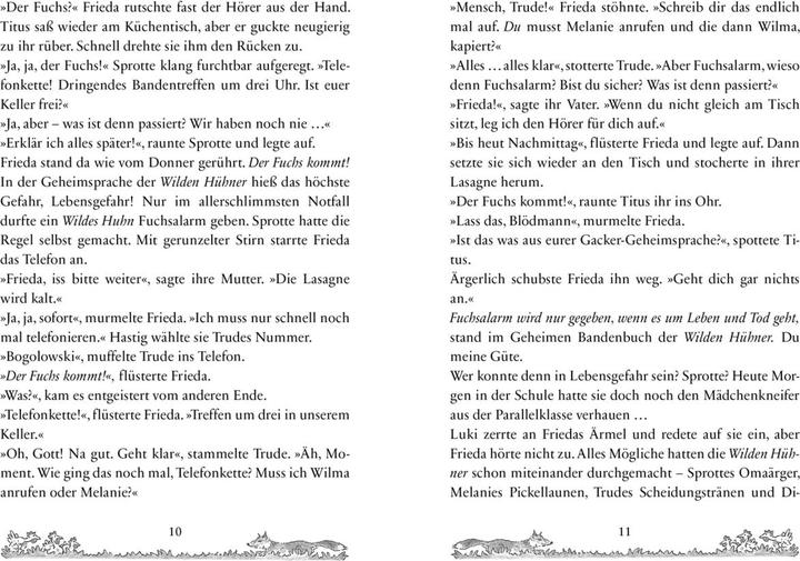 Immagine prodotto Die Wilden Hühner 3. Fuchsalarm (Tedesco, Imbuto Cornelia, 2021)
