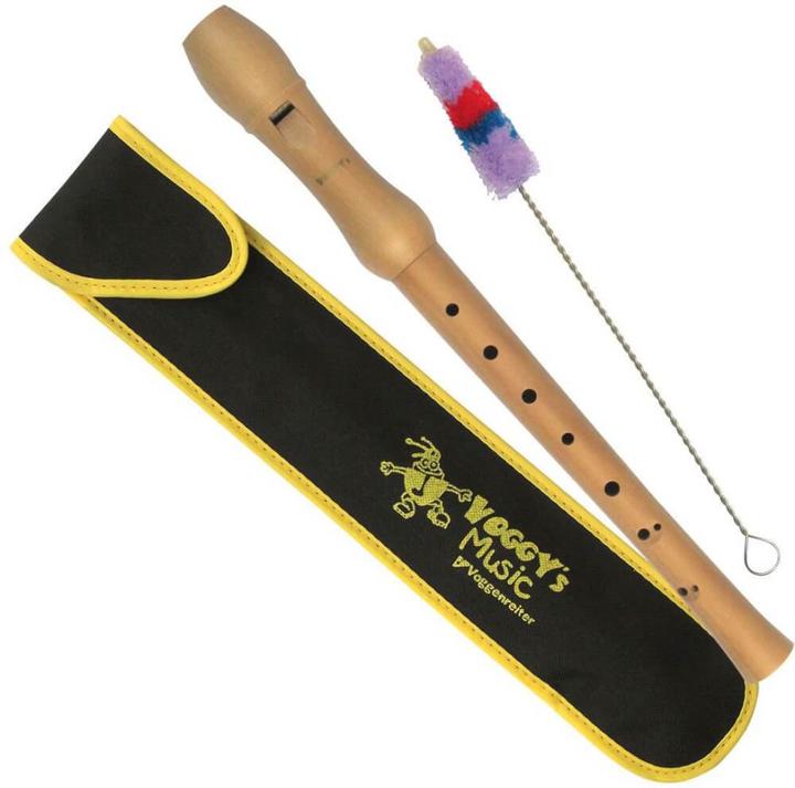 Actual product image recorder, C-soprano, baroque fingering (German)