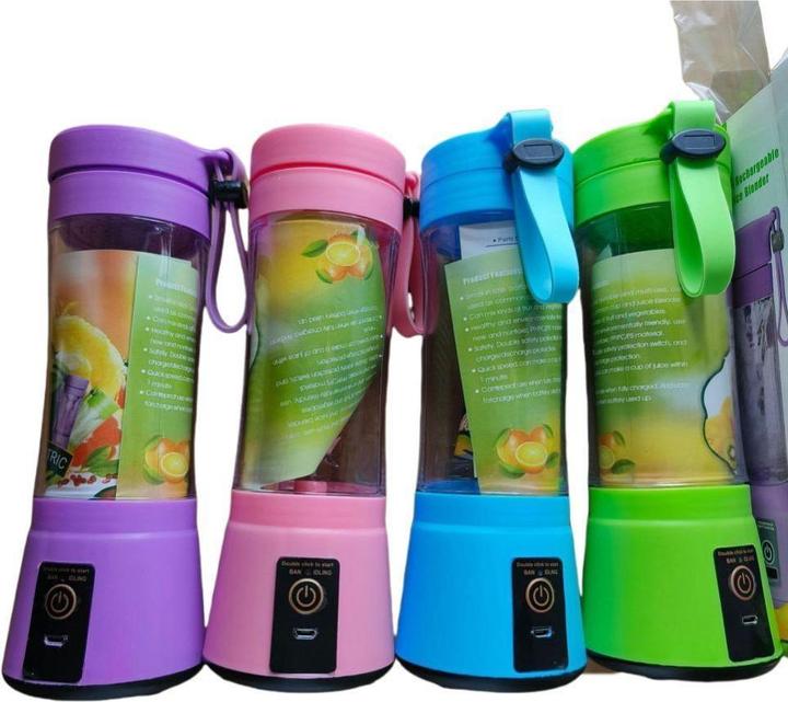 Produktbild OEM Consumer electronics Portable fresh fruit blender for smoothie 380 ml blue