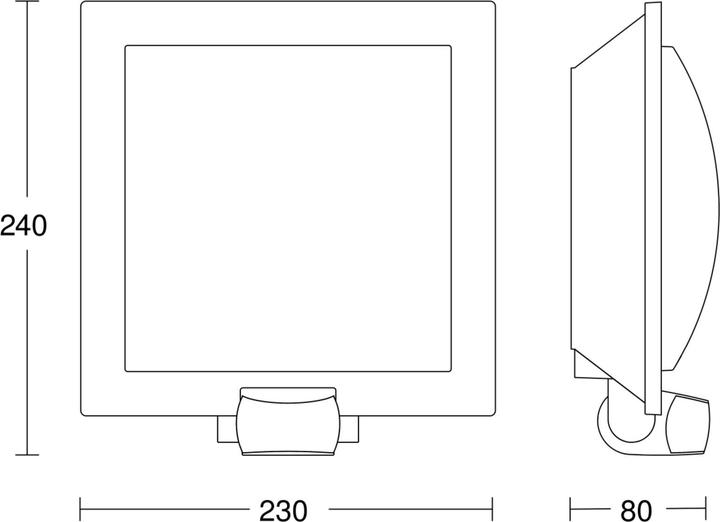 Image du produit Steinel Lampe à détecteur L 20 S (2000 lm, E27, IP44)