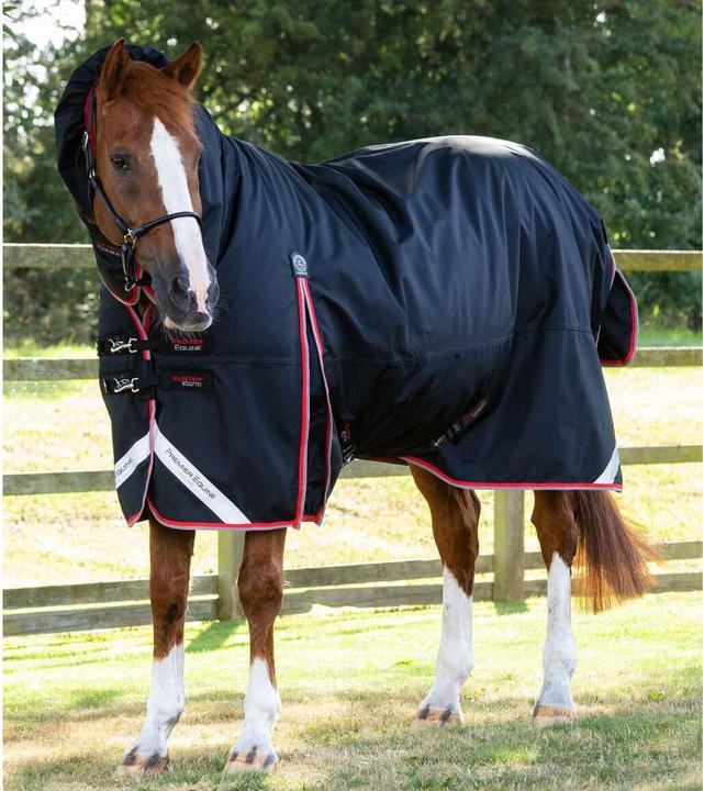 Premier Equine wasserdichte outdoor-decke mit halsteil buster storm 400 g (206 cm)
