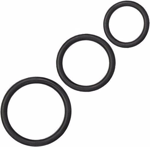 Produktbild CalExotics Black Rubber Ring Set (5.10 cm)