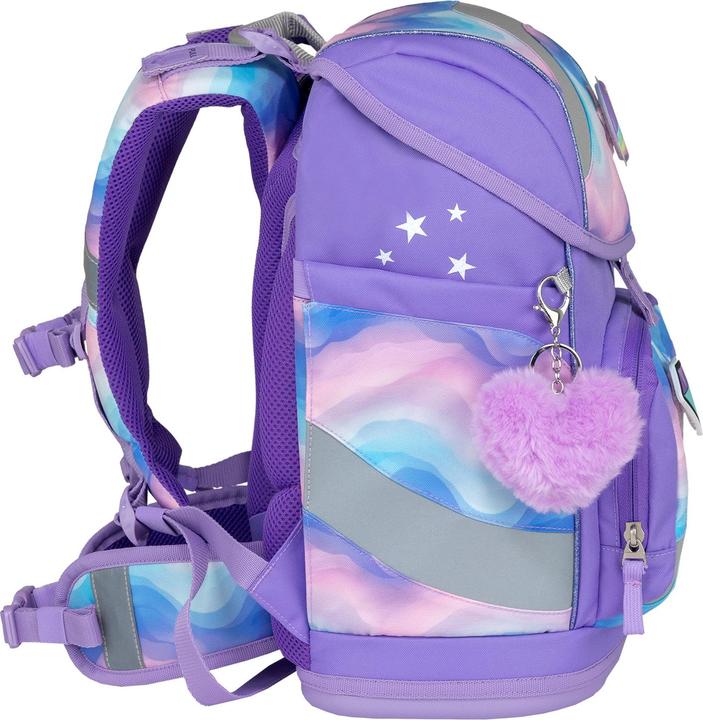 Actual product image Belmil SMARTY Schulrucksack-Set Rainbow Land (20 l)