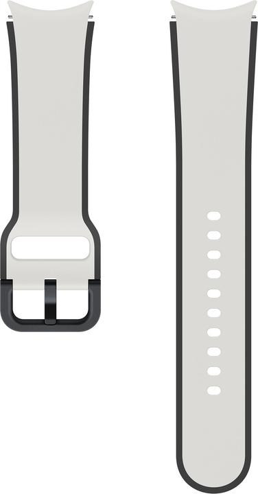 Actual product image Samsung Sport Bracelet Two-tone Sport Band Sand Gray (20 mm, Fluoroelastomer, Galaxy Watch 4, Galaxy Watch 5 Pro)