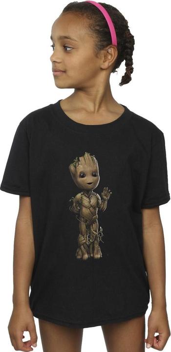 Image du produit - T-shirt AM GROOT WAVE POSE - Fille (116)