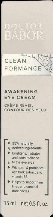 Image du produit Babor Crème éveillante pour les yeux (Crème, 15 ml, Jour + nuit)