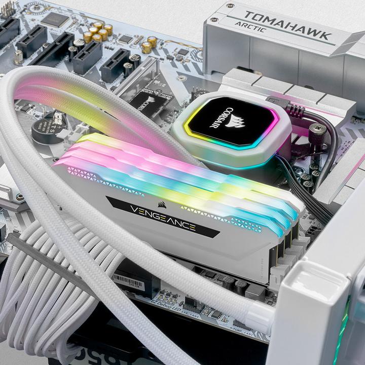 Actual product image Corsair Vengeance RGB Pro SL (4 x 8GB, 3200 MHz, DDR4-RAM, DIMM)