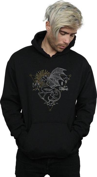 Produktbild Thestral Line Art Kapuzenpullover (XXL)