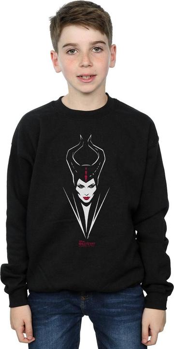 Produktbild Disney Maleficent Mistress Of Evil Face Sweatshirt Jungen (152, 158)