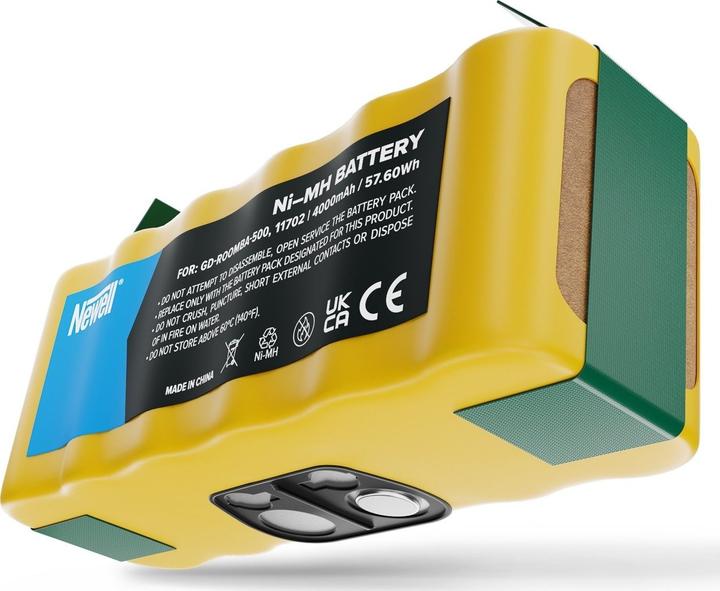 Immagine prodotto Newell Batteria di ricambio Newell 11702, GD-Roomba-500, VAC-500NMH-33 per iRobot